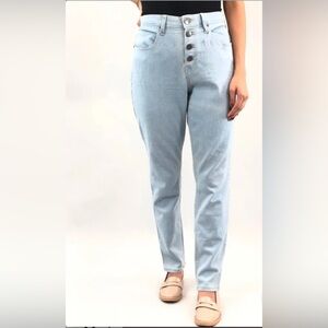 No Boundaries Light Blue Denim Pants size 17- pre loved